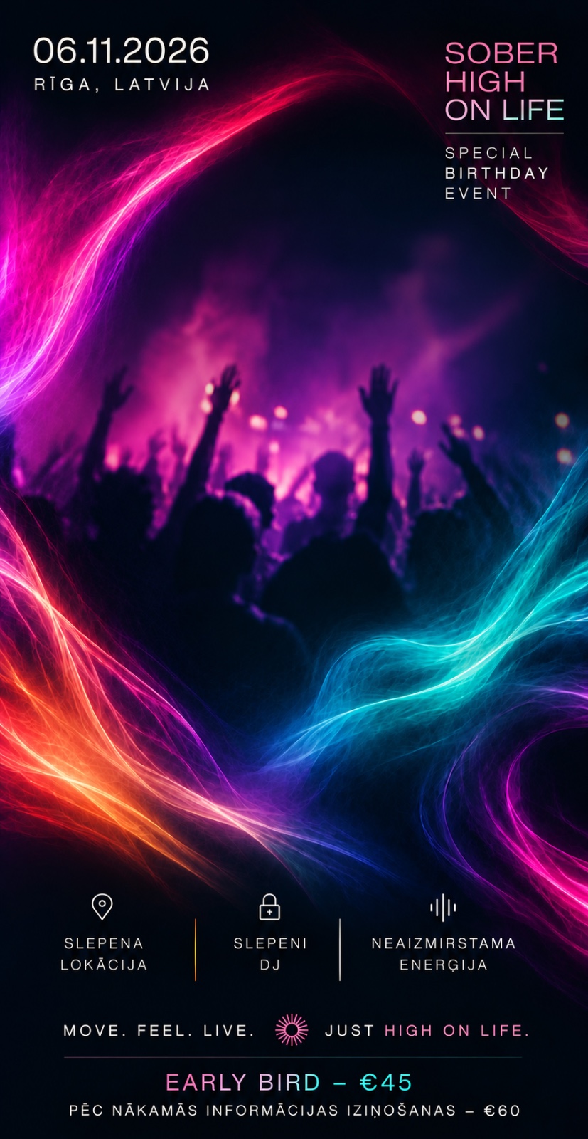 endorfin - high on life event